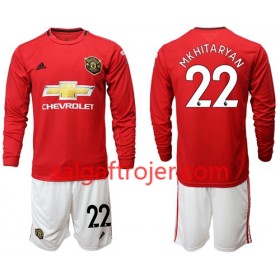 Manchester United Fodboldtrøjer Mkhitaryan 22 Børn Hjemmebanesæt 2019/20 Langærmet